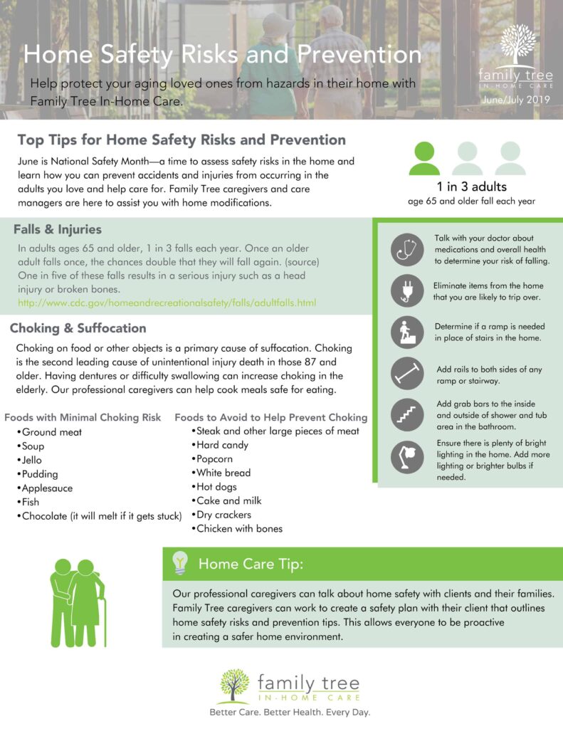 Home Safety Risks and Prevention with Family Tree In-Home Care | Family ...